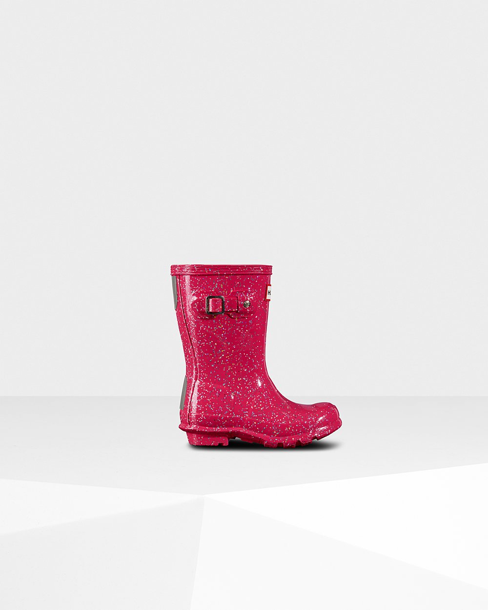 Galochas Hunter Criança Rosa - Original Little Giant Glitter - 16SXORVWU